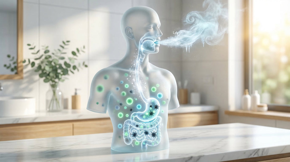 Why do I still have bad breath after brushing?